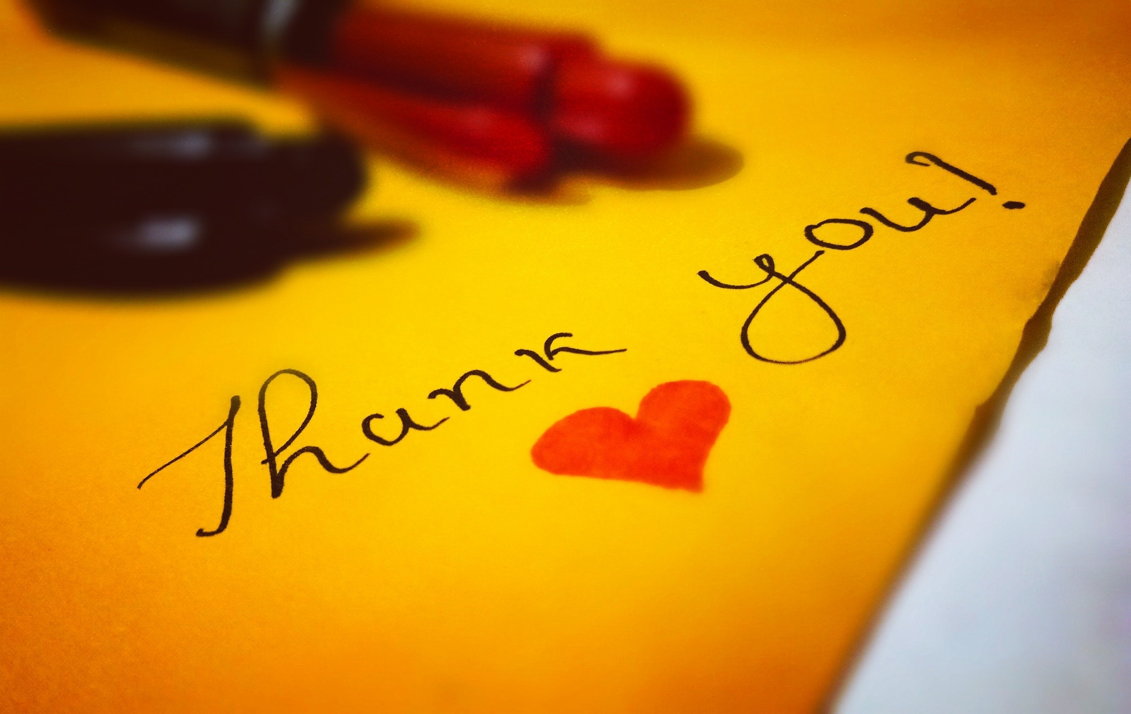 A Big Thank You